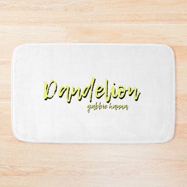 Item preview, 'Dandelion' Gabbie Hanna Song Typography Yellow designed and sold by artsydoodles.