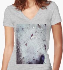 Lofi indie Iphone cover Women's Fitted V-Neck T-Shirt