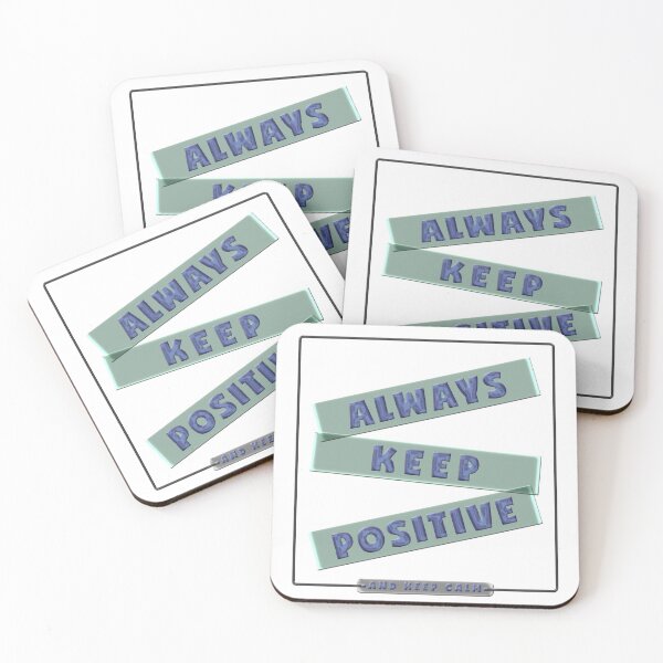 Item preview, ALWAYS KEEP POSITIVE AND KEEP CALM. designed and sold by Richter-20.