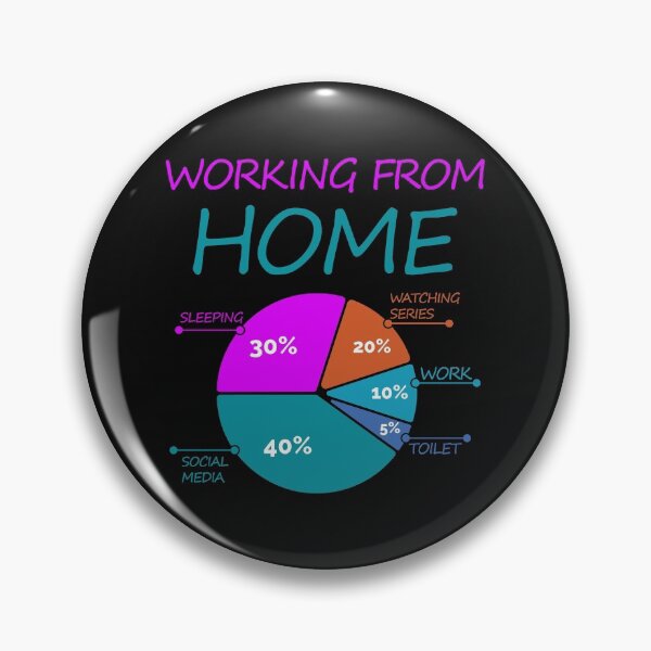 Item preview, Funny Working From Home Gift designed and sold by ShirtStar0815.