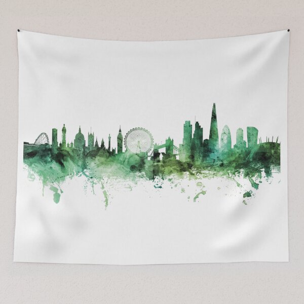 Item preview, London England Skyline designed and sold by ArtPrints.