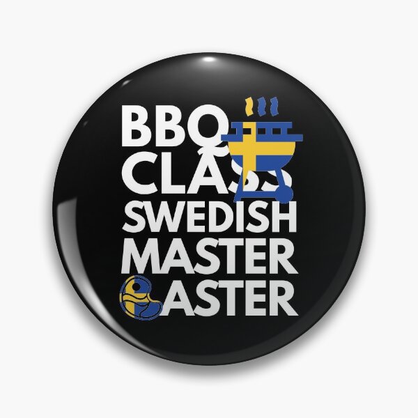 Item preview, Barbeque Class Swedish Master Baster designed and sold by HelloFromAja.