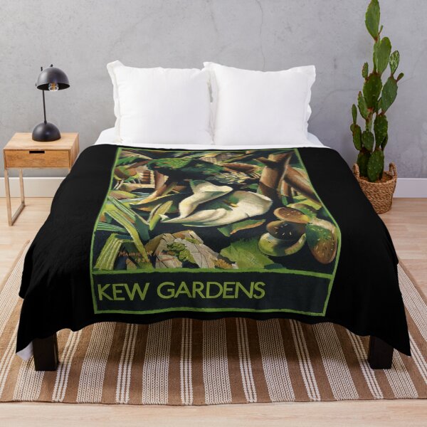 Item preview, Kew Gardens vintage travel poster designed and sold by stickart-marek.