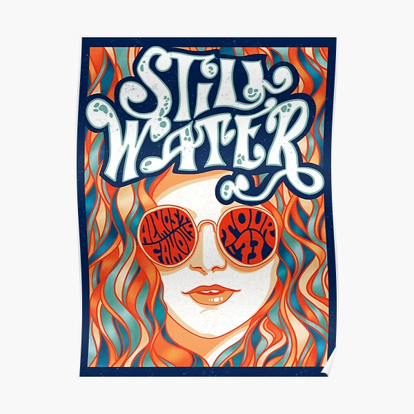 "Stillwater Almost Famous Tour '73 / blue" Poster for Sale by uellaaa