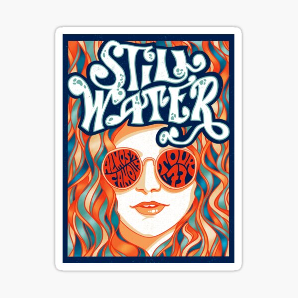 Stillwater - Almost Famous Tour '73 / blue Sticker