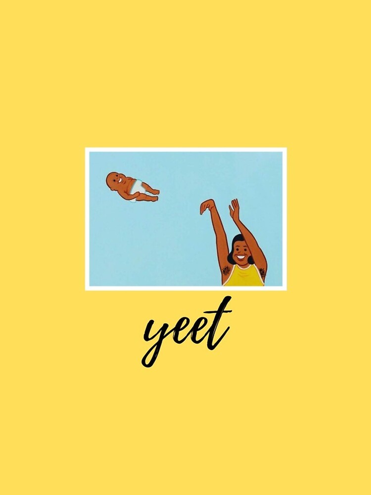 "Yeet Meme Lady Throwing Baby" iPhone Case for Sale by memegoodies