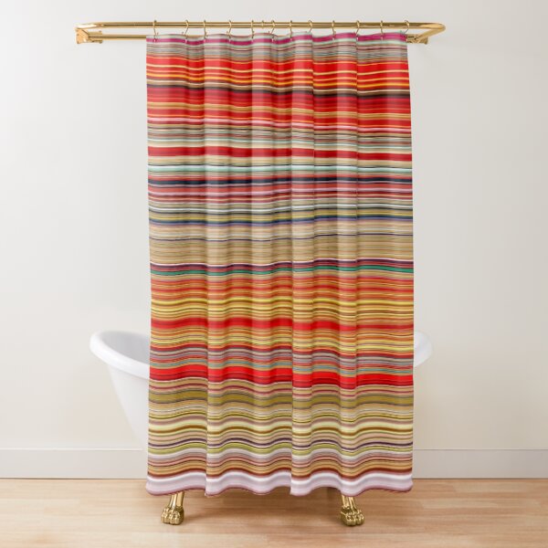 Item preview, Red Yellow Fine Random Stripes  designed and sold by KavimaCreatives.