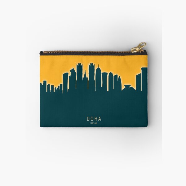 Item preview, Doha Qatar Skyline designed and sold by ArtPrints.