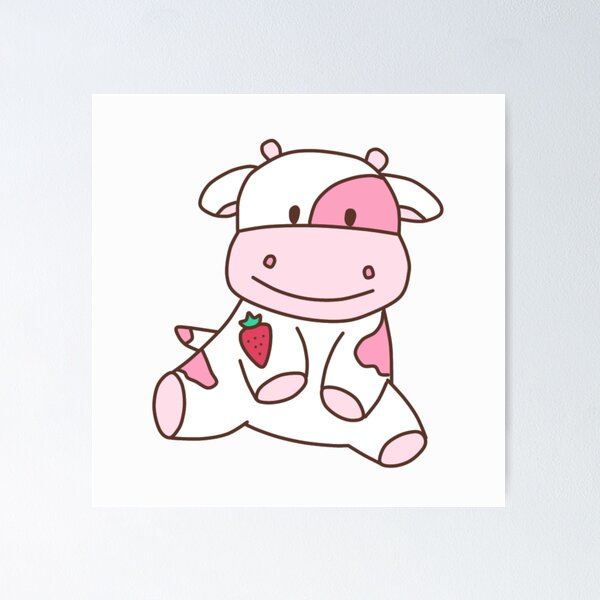 Item preview, strawberry cow designed and sold by adequatedesigns.