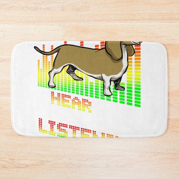 Item preview, Basset Hound Big Ears But Not Listening Design Idea design graphic designed and sold by Lisbob.