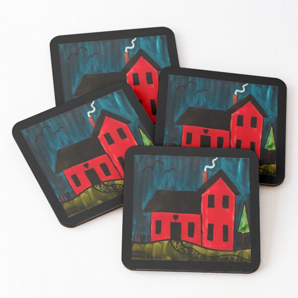 Item preview, Red House designed and sold by lindahineart.