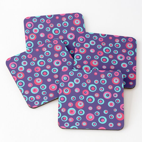 Item preview, Graphic design with circles in bright, neon colors designed and sold by SparkleandSmile.