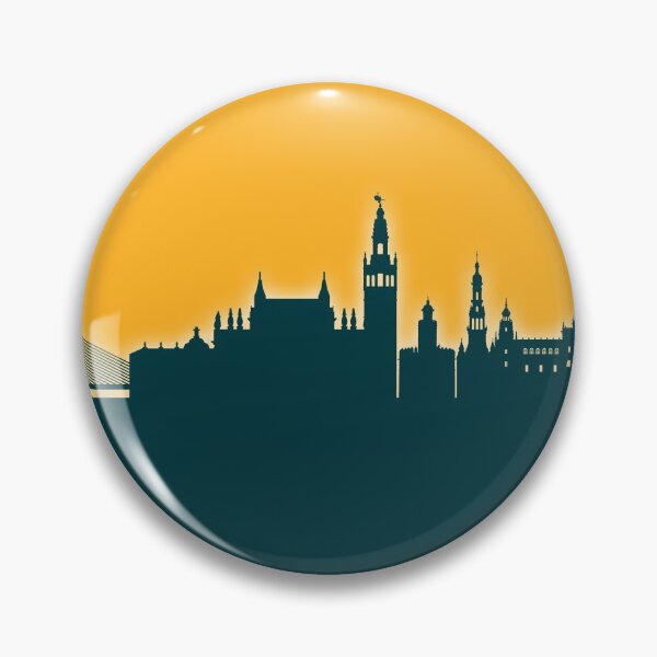 Item preview, Sevilla Spain Skyline designed and sold by ArtPrints.
