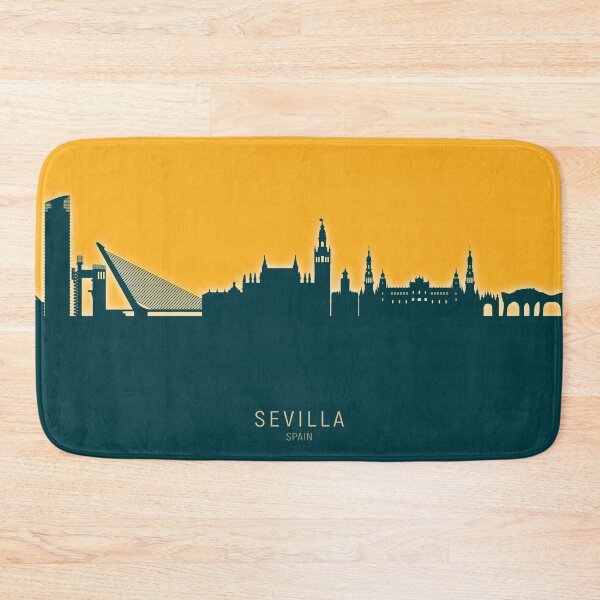 Item preview, Sevilla Spain Skyline designed and sold by ArtPrints.