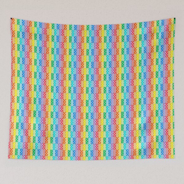 Item preview, Rainbow Different Pattern Mix-Match designed and sold by SockSandwich.