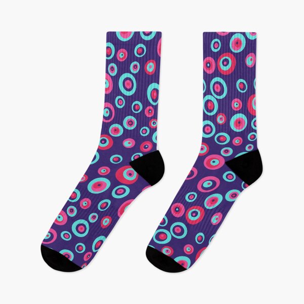 Item preview, Graphic design with circles in bright, neon colors designed and sold by SparkleandSmile.