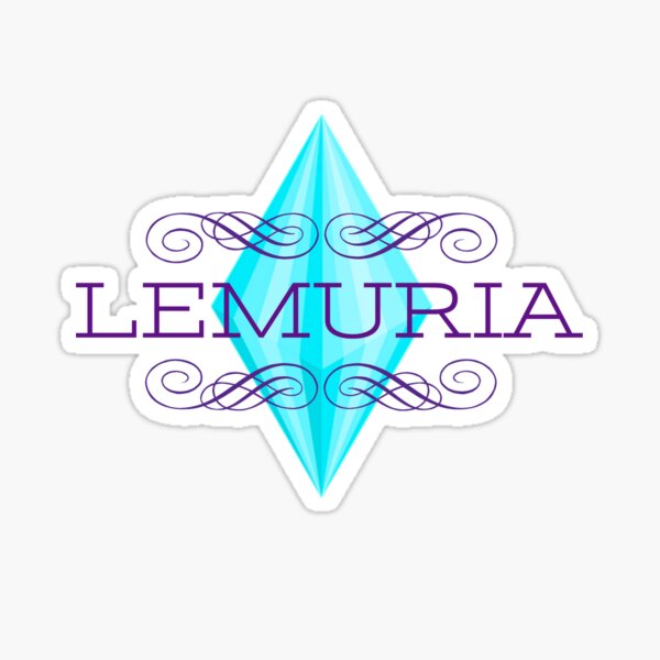 Crystal of Lemuria Sticker