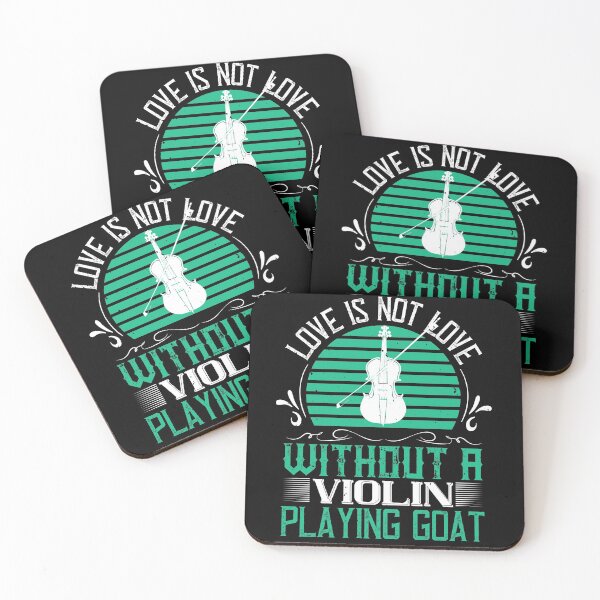 Item preview, Love Is Not Love, Without A Violin Playing Goat  designed and sold by GoodVibeDesign.
