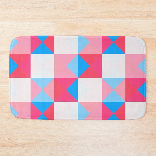 Item preview, Ogun - Abstract Colorful Pink Blue Art Pattern designed and sold by Retro-Rocket.