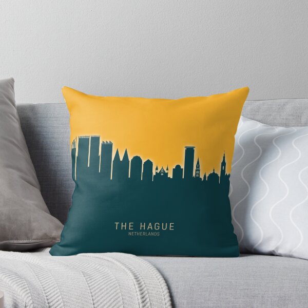 Item preview, The Hague Netherlands Skyline designed and sold by ArtPrints.