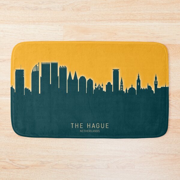 Item preview, The Hague Netherlands Skyline designed and sold by ArtPrints.