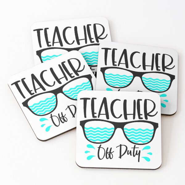 Item preview, Teacher off duty designed and sold by purpleblobart.