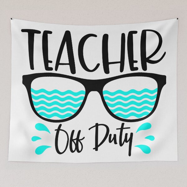 Item preview, Teacher off duty designed and sold by purpleblobart.