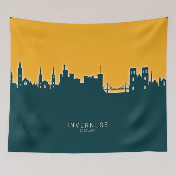 Item preview, Inverness Scotland Skyline designed and sold by ArtPrints.
