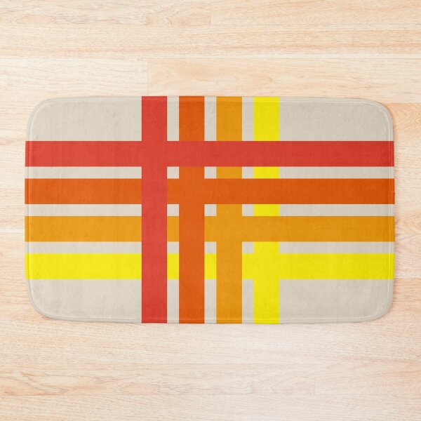 Item preview,  Palmea - Abstract Colorful Art Cross Stripe Pattern designed and sold by Retro-Rocket.