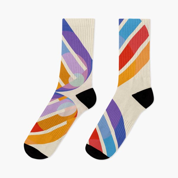 Item preview, Rudianus - Abstract Colorful Retro Style Art Pattern designed and sold by Retro-Rocket.