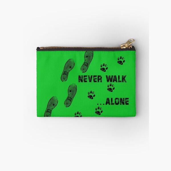 Item preview, Never Walk Alone Dog Dog Paw Shoe Print designed and sold by DerNerd.