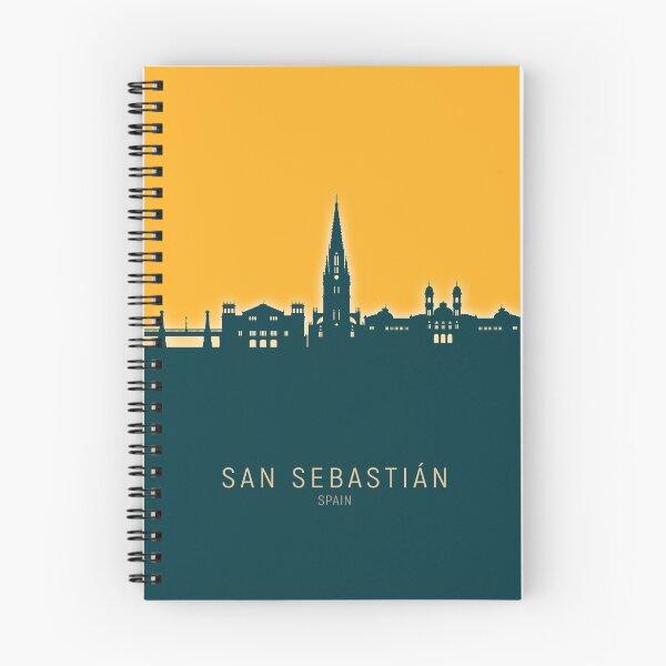 Item preview, San Sebastian Spain Skyline designed and sold by ArtPrints.