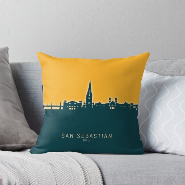 Item preview, San Sebastian Spain Skyline designed and sold by ArtPrints.