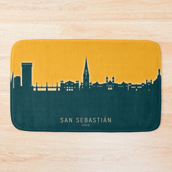 Item preview, San Sebastian Spain Skyline designed and sold by ArtPrints.