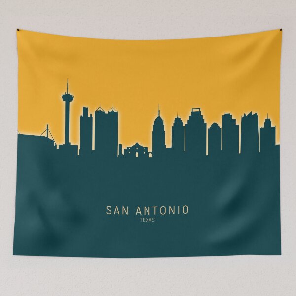 Item preview, San Antonio Texas Skyline designed and sold by ArtPrints.