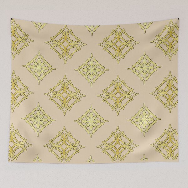 Item preview, Gold star design on a cool cream background  designed and sold by PetaJaneHome.