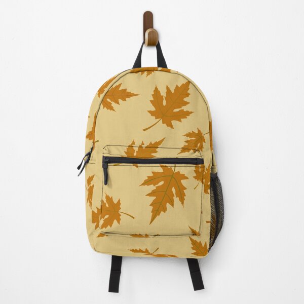 Item preview, Yellow Orange Leaves Wallpaper Pattern designed and sold by AmbroseAnn.