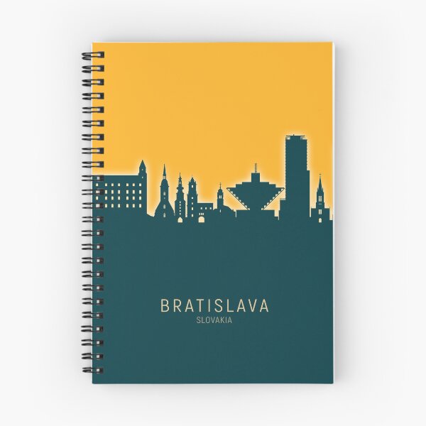 Item preview, Bratislava Slovakia Skyline designed and sold by ArtPrints.