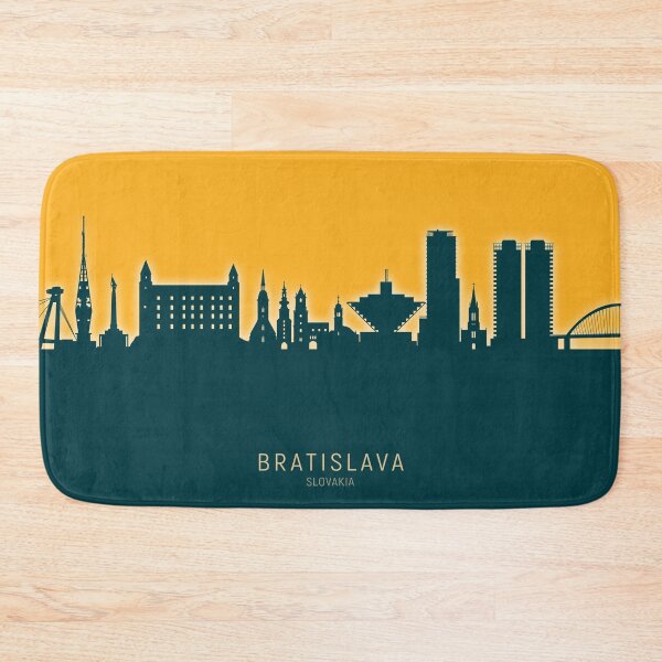 Item preview, Bratislava Slovakia Skyline designed and sold by ArtPrints.