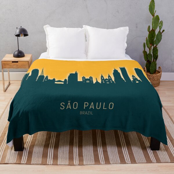 Item preview, São Paulo Skyline Brazil designed and sold by ArtPrints.