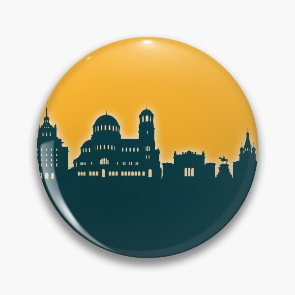 Item preview, Sofia Bulgaria Skyline designed and sold by ArtPrints.