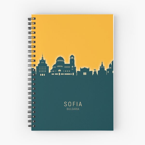 Item preview, Sofia Bulgaria Skyline designed and sold by ArtPrints.