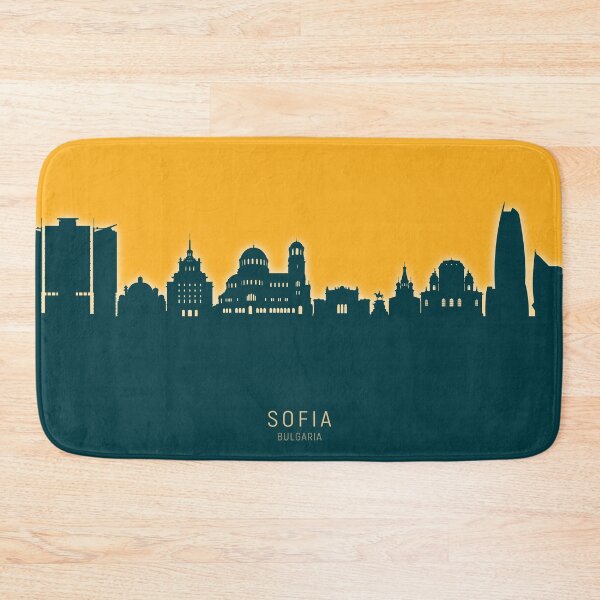 Item preview, Sofia Bulgaria Skyline designed and sold by ArtPrints.