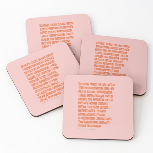 Item preview, And one day she discovered that she was fierce and strong  designed and sold by Studio548.