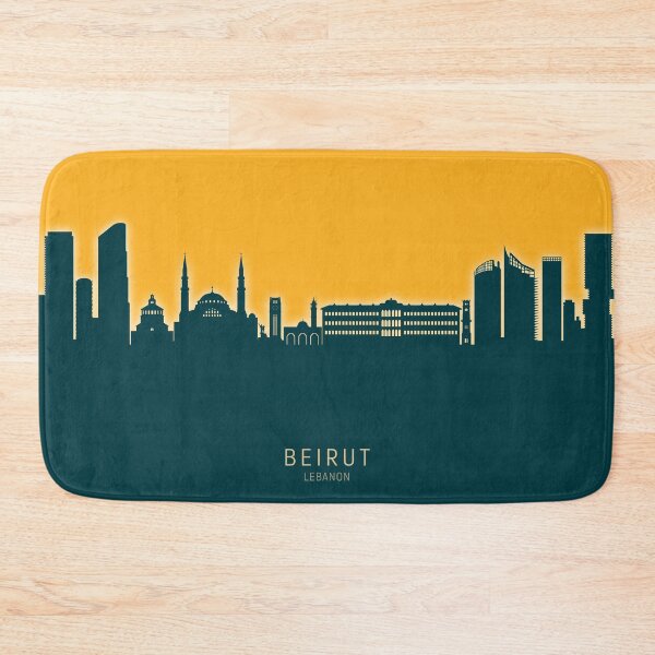 Item preview, Beirut Lebanon Skyline designed and sold by ArtPrints.