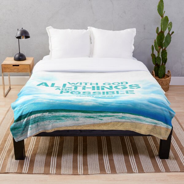 Item preview, With God, All Things Are Possible (With Text) Matthew 19:26 designed and sold by IgniteWithin.