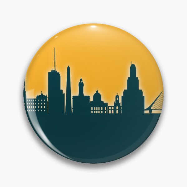 Item preview, Buenos Aires Argentina Skyline designed and sold by ArtPrints.
