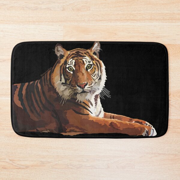 Item preview, Sumatran Tiger Portrait (Panthera tigris sumatrae) designed and sold by Alawstrations.