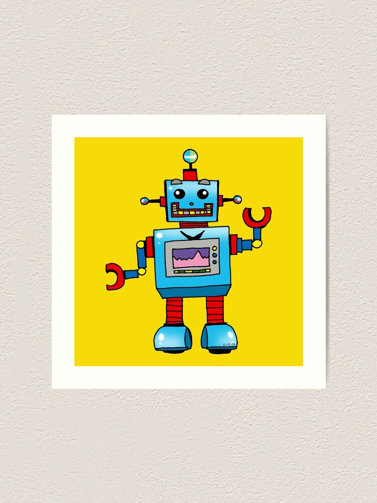 robot de juguete dibujo