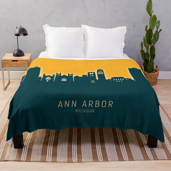 Item preview, Ann Arbor Michigan Skyline designed and sold by ArtPrints.